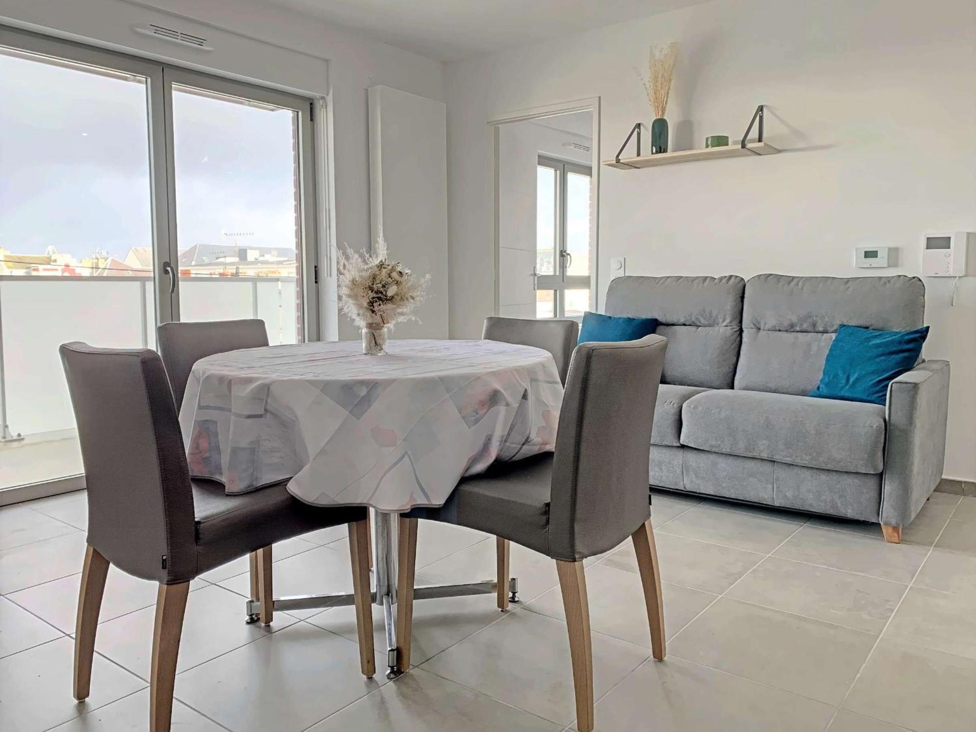 Superbe T2 A Berck-Plage - Balcon, Parking Prive Et Acces Plage - Fr-1-646-36 Экстерьер фото